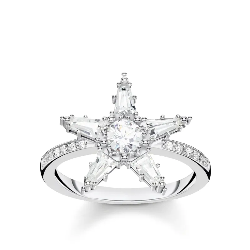 Thomas Sabo Ring Stjärna Stor – TR2271-051-14 (MEGA KAMPANJ)