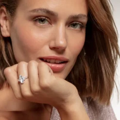 Thomas Sabo Ring Vita Stenar – TR2267-051-14 (MEGA KAMPANJ)