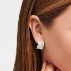 Thomas Sabo Öronklämma vit stenar pavé silver – H2199-051-14