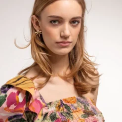 Thomas Sabo Stiftörhängen Blad Guld – H2106-414-14