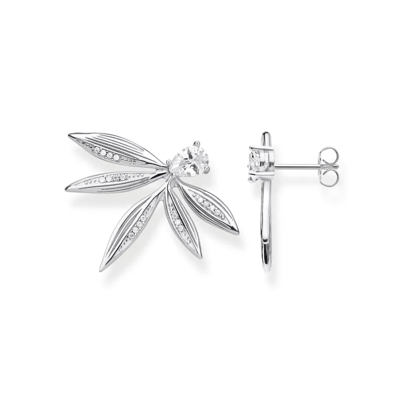 Thomas Sabo Stiftörhängen Blad Silver – H2106-051-14