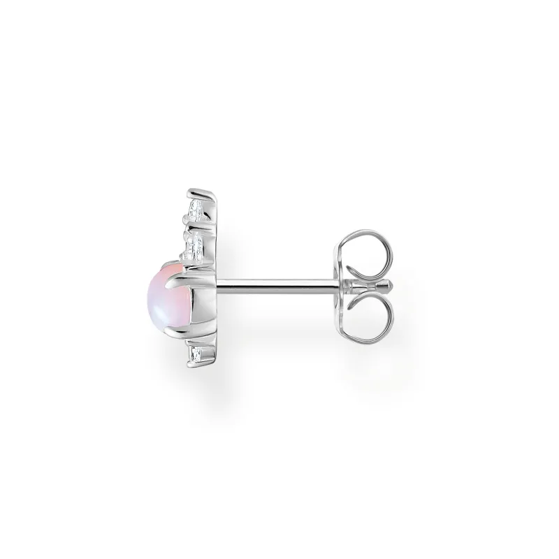 Thomas Sabo Stiftörhängen Indeviduellt Vintage Opalfärgad Sten Rosa Skimrande Silver – H2181-166-7