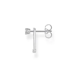 Thomas Sabo Stiftörhängen Individuellt Vita Stenar Silver – H2152-051-14