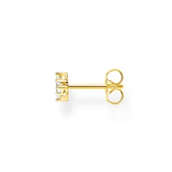 Thomas Sabo Stiftörhängen Individuellt Vita Stenar Guld – H2186-414-14 (MEGA KAMPANJ)