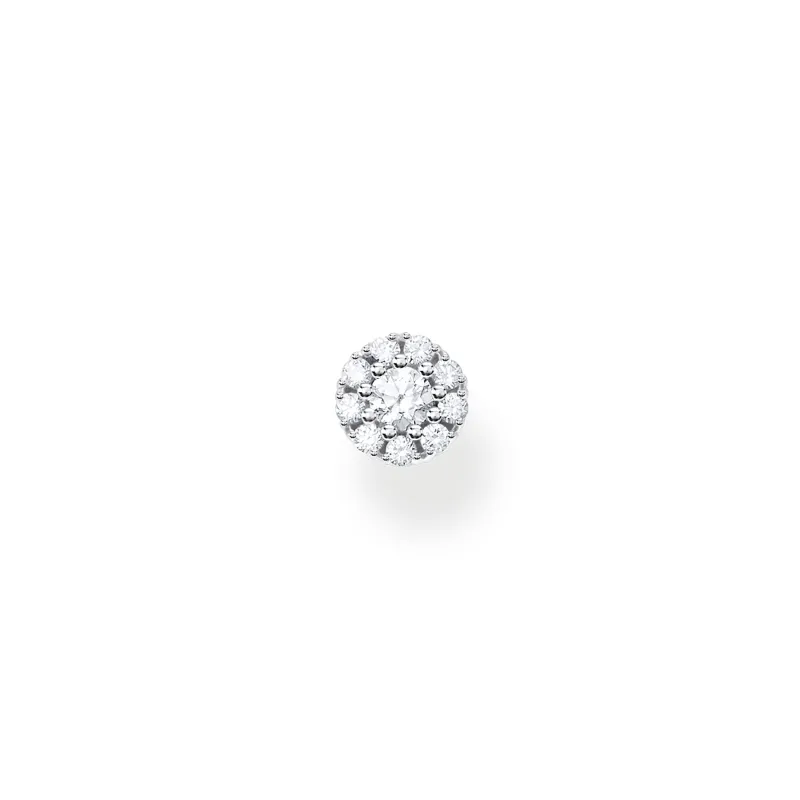 Thomas Sabo Stiftörhängen Individuellt Vita Stenar Silver – H2141-051-14 (MEGA KAMPANJ)