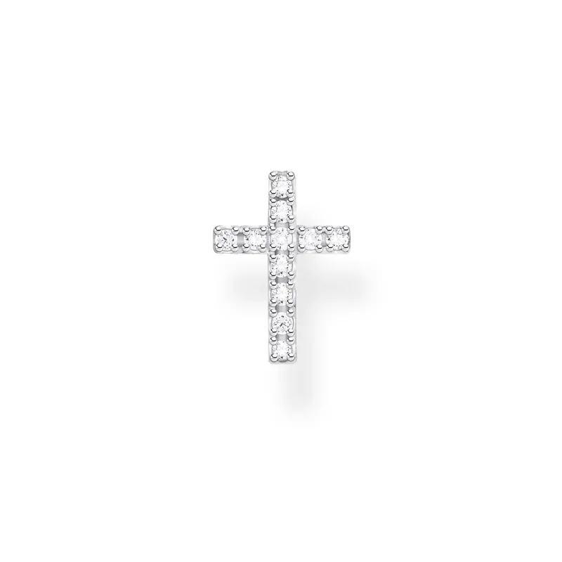 Thomas Sabo Stiftörhängen Individuellt Kors Silver – H2131-051-14