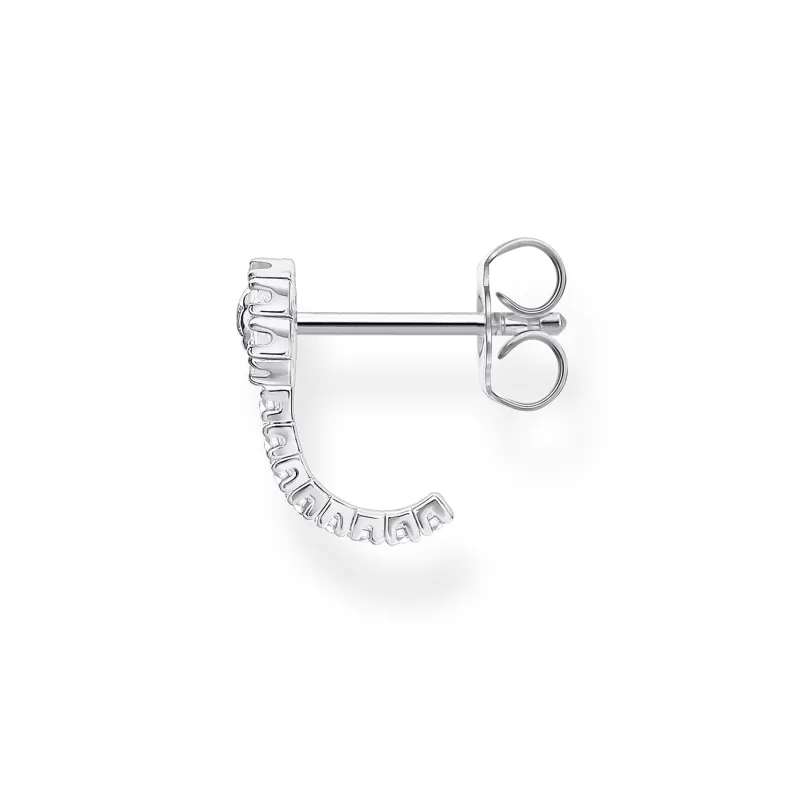Thomas Sabo Stiftörhängen Individuellt Vita Stenar Silver – H2161-051-14