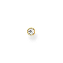 Thomas Sabo Stiftörhängen individuellt vit sten guld – H2136-414-14