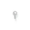 Thomas Sabo Stiftörhängen individuellt nyckel vit stenar silver – H2220-051-14 (MEGA KAMPANJ)