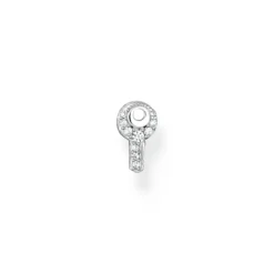 Thomas Sabo Stiftörhängen individuellt nyckel vit stenar silver – H2220-051-14 (MEGA KAMPANJ)