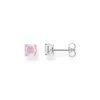 Thomas Sabo Stiftörhängen Opalfärgad Sten Rosa Skimrande Silver – H2104-699-7