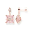 Thomas Sabo Stiftörhängen Rosa Sten Med Stjärna – H2108-417-9