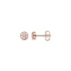 Thomas Sabo Stiftörhängen sparkling circles roséguld – H1848-416-14 (MEGA KAMPANJ)