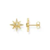 Thomas Sabo Stiftörhängen Stjärna Guld – H2081-414-14