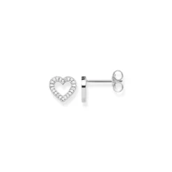 Thomas Sabo Stiftörhängen Stora Hjärtan Silver – H1945-051-14