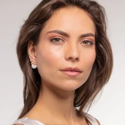 Thomas Sabo Stiftörhängen Together Bricka Silver – H2096-051-14 (MEGA KAMPANJ)