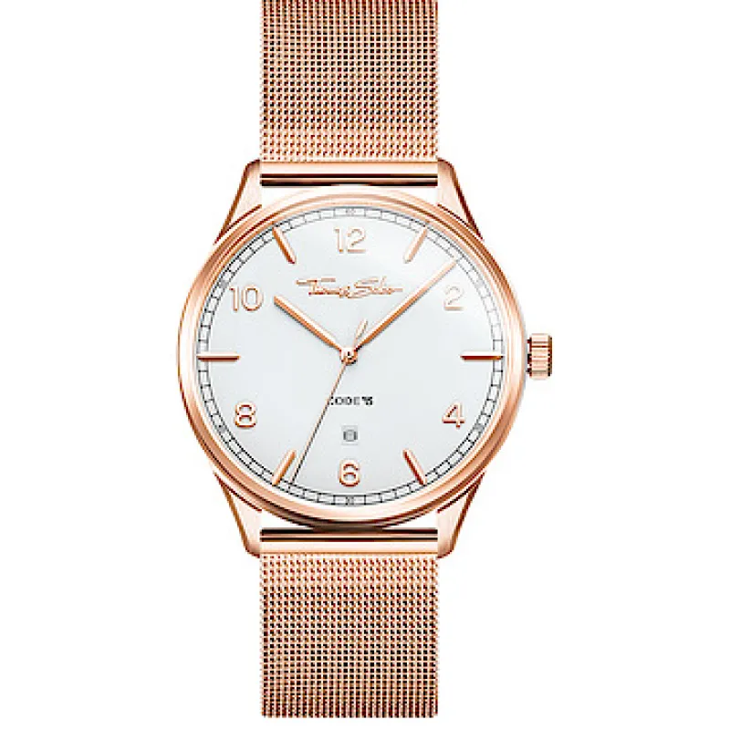 Thomas Sabo Unisexklocka Code TS Roseguld WA0341-265-202 ( Mega Kampanj )