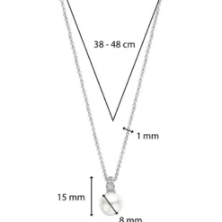 Ti Sento Halsband 34038PW