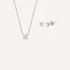 Halsband VIDAL & VIDAL SET & Örhängen CZ X6700538
