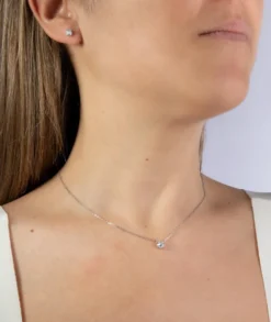 Halsband VIDAL & VIDAL SET & Örhängen CZ X6700538