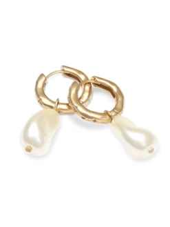 Örhängen YLVA LI Bertha Pearl Light Champagne Guld 6022