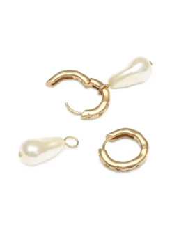 Örhängen YLVA LI Bertha Pearl Light Champagne Guld 6022