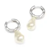 Örhängen YLVA LI Bertha Pearl Light Champagne Silver 6021