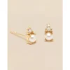 Signature Diamond Collection YLVA LI Diamond Pearl Örhängen – Gold 8711