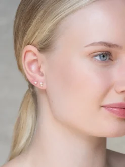 Signature Diamond Collection YLVA LI Diamond Pearl Örhängen – Gold 8711
