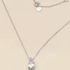 Halsband YLVA LI Embla Crystal – Silver