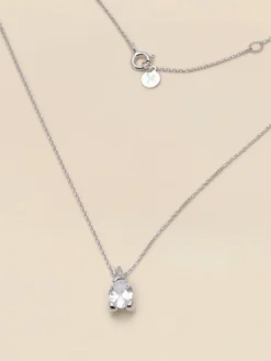 Halsband YLVA LI Embla Crystal – Silver