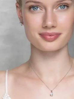 Halsband YLVA LI Embla Crystal – Silver