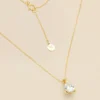 Halsband YLVA LI Embla Crystal – Guld