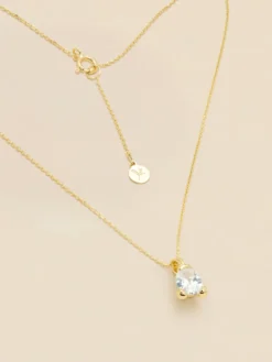 Halsband YLVA LI Embla Crystal – Guld