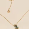 Halsband YLVA LI Embla Tourmaline – Guld