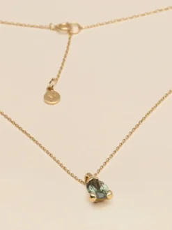 Halsband YLVA LI Embla Tourmaline – Guld