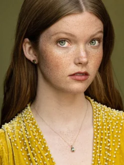 Halsband YLVA LI Embla Tourmaline – Guld