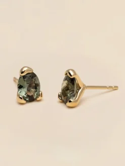 Örhängen YLVA LI Embla Stud Tourmaline – Guld