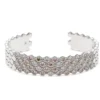 Armband YLVA LI Halo Pink Champagne Silver 5013