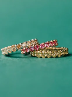 Ringar YLVA LI Julien Peridot Ring Guld 3022