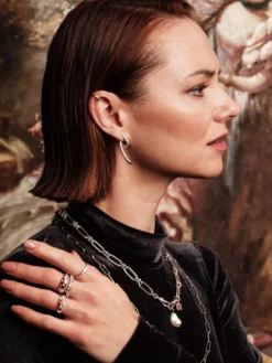 Örhängen YLVA LI Mademoiselle Crystal Silver 6051