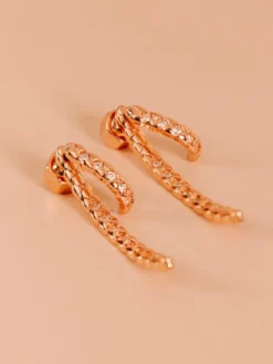 Örhängen YLVA LI Mademoiselle Crystal Rosé 6053