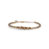 Armband YLVA LI Meadow Guld Peridot 5051