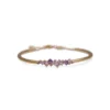 Armband YLVA LI Meadow Guld Pink Amethyst 5052