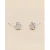 Signature Diamond Collection YLVA LI Pave Heart Diamond Örhängen – Silver 8652