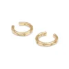 Örhängen YLVA LI Petite Bertha Cuff Light Champagne Guld 6041