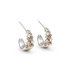 Örhängen YLVA LI Petite Meadow Champagne Silver 6003