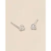 Örhängen YLVA LI Signature Stud Diamond 2,9mm – Silver 8624