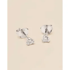 Örhängen YLVA LI Signature Stud Diamond 2,9mm – Silver 8624