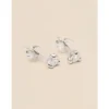 Signature Diamond Collection YLVA LI Signature Stud Diamond Örhängen 3,4mm – Silver 8626